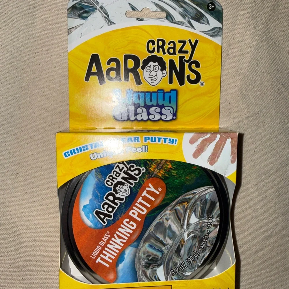 Crazy Aaron's Liquid Glass Thinking Putty 4 Inch Tin